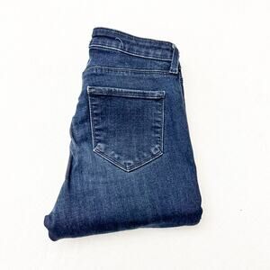 L'Agence Margot High Rise Skinny Eclipse Dark Wash Denim Skinny Jeans Size 26